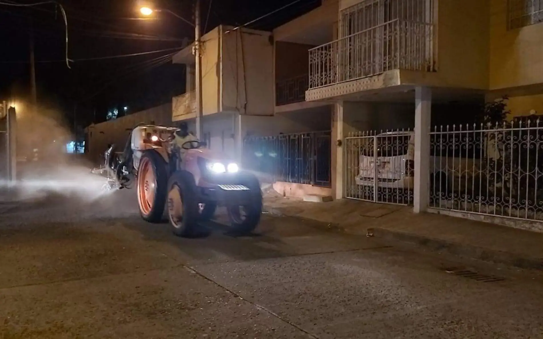 Desinfección de Zamora Foto Cortesía Ayuntamiento de Zamora